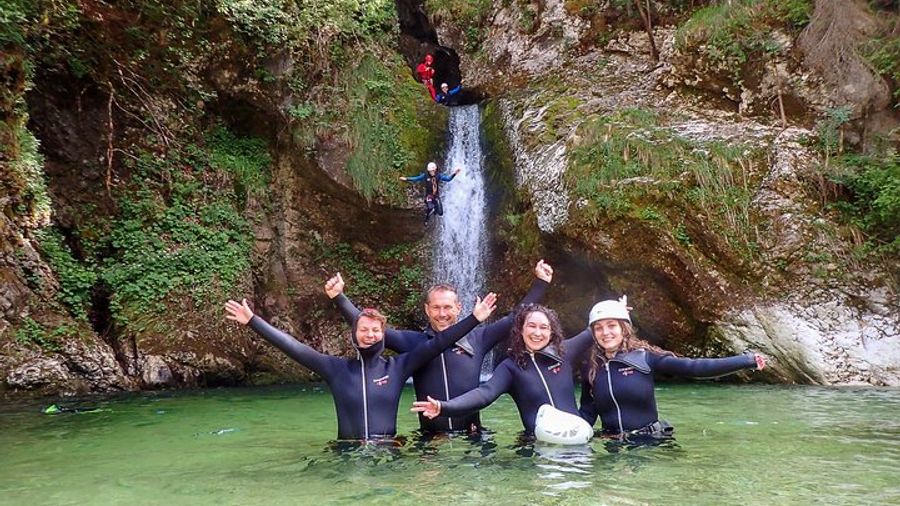 Canyoning Bled Slovenia