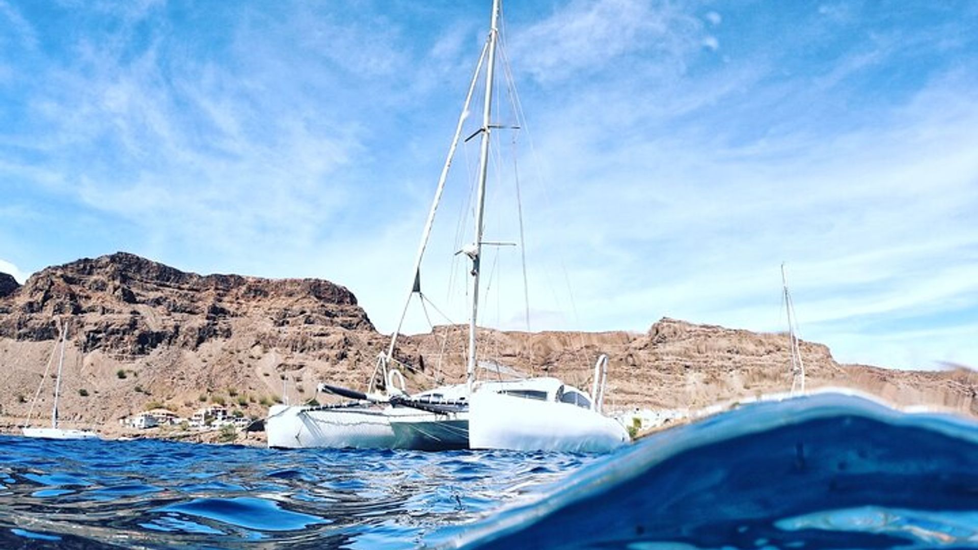 Tour en catamarán para grupos pequeños de Santa María