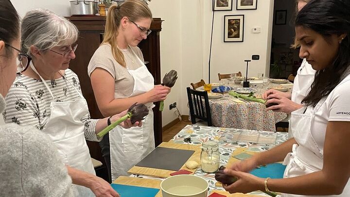 Cooking class in Palermo city center
