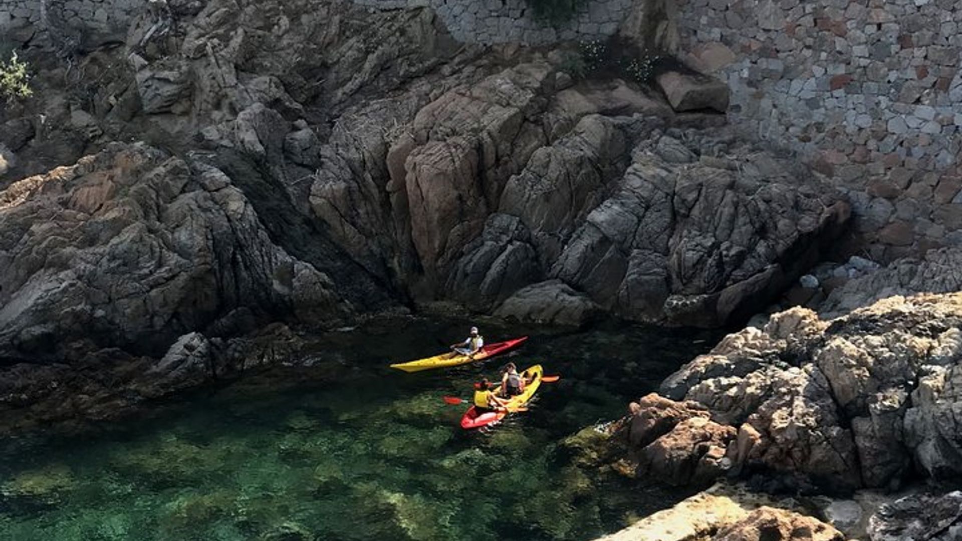 Kayak and Snorkel Adventure from Playa de Aro