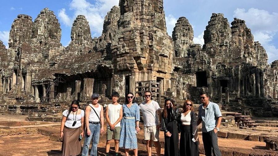 Angkor Temples Full-Day Small Group Tour with Sunset