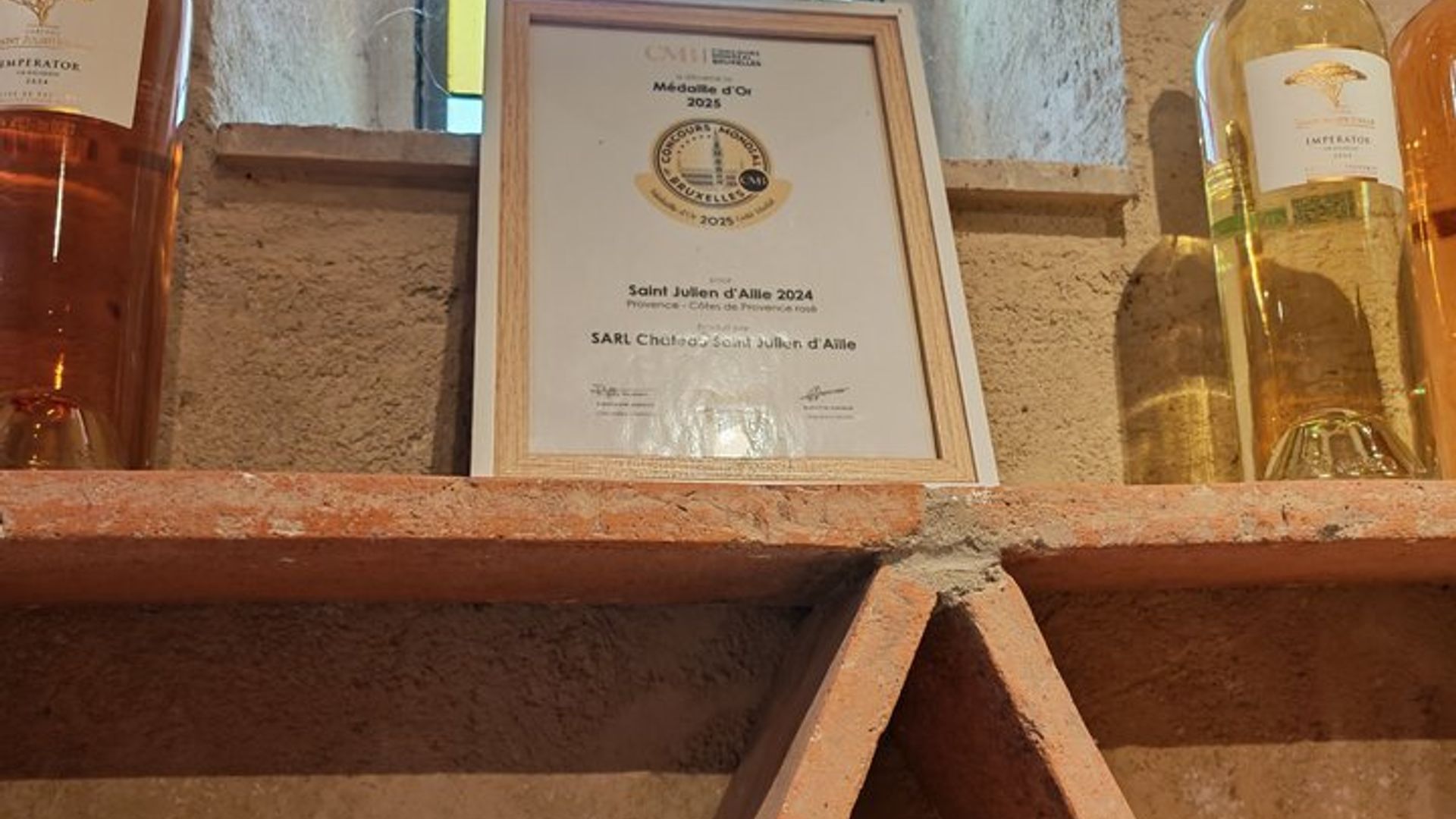 Expérience privée de dégustation de vin au Château Saint Julien d’Aille