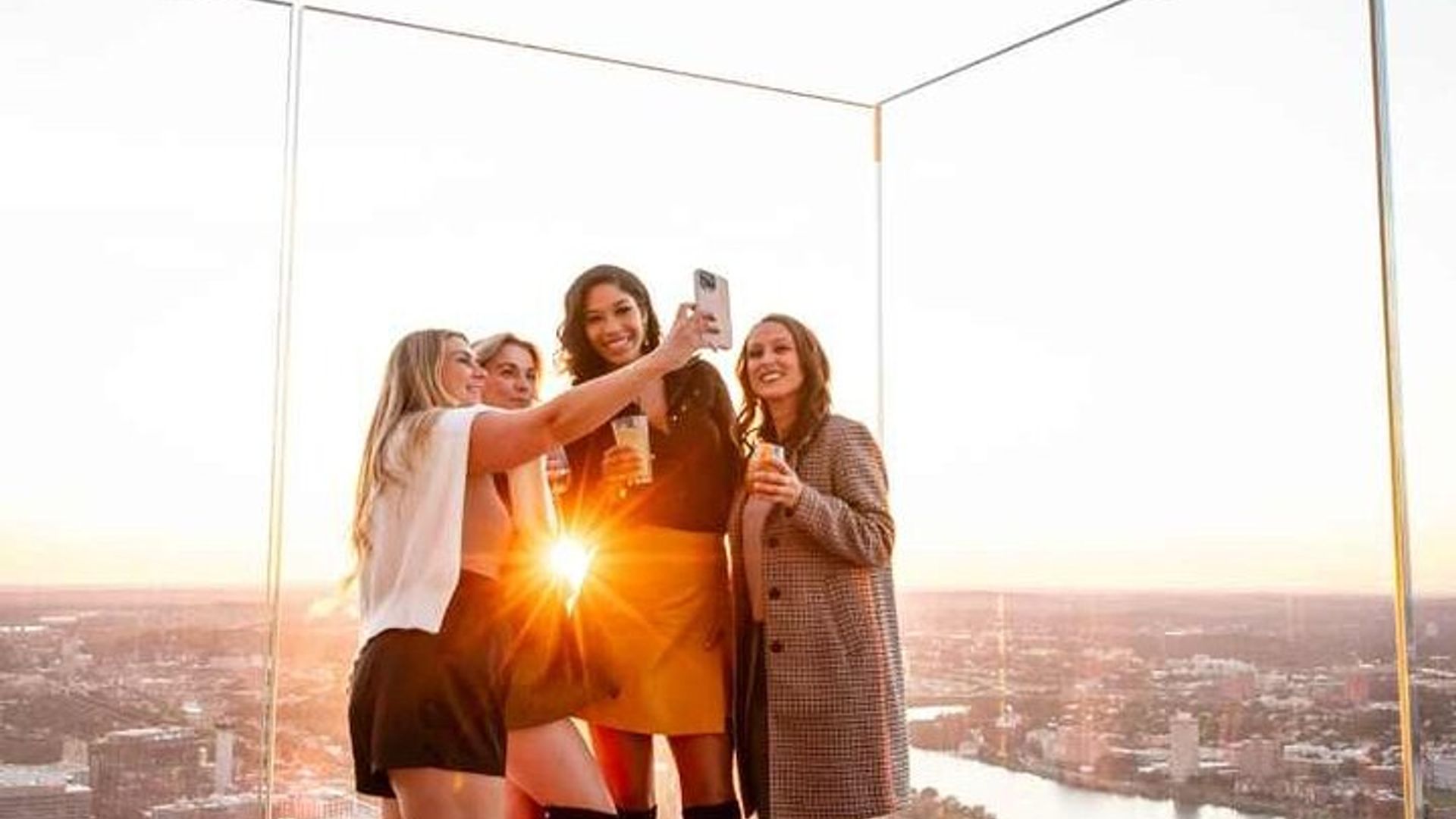 Entrada a la plataforma de observación de Boston