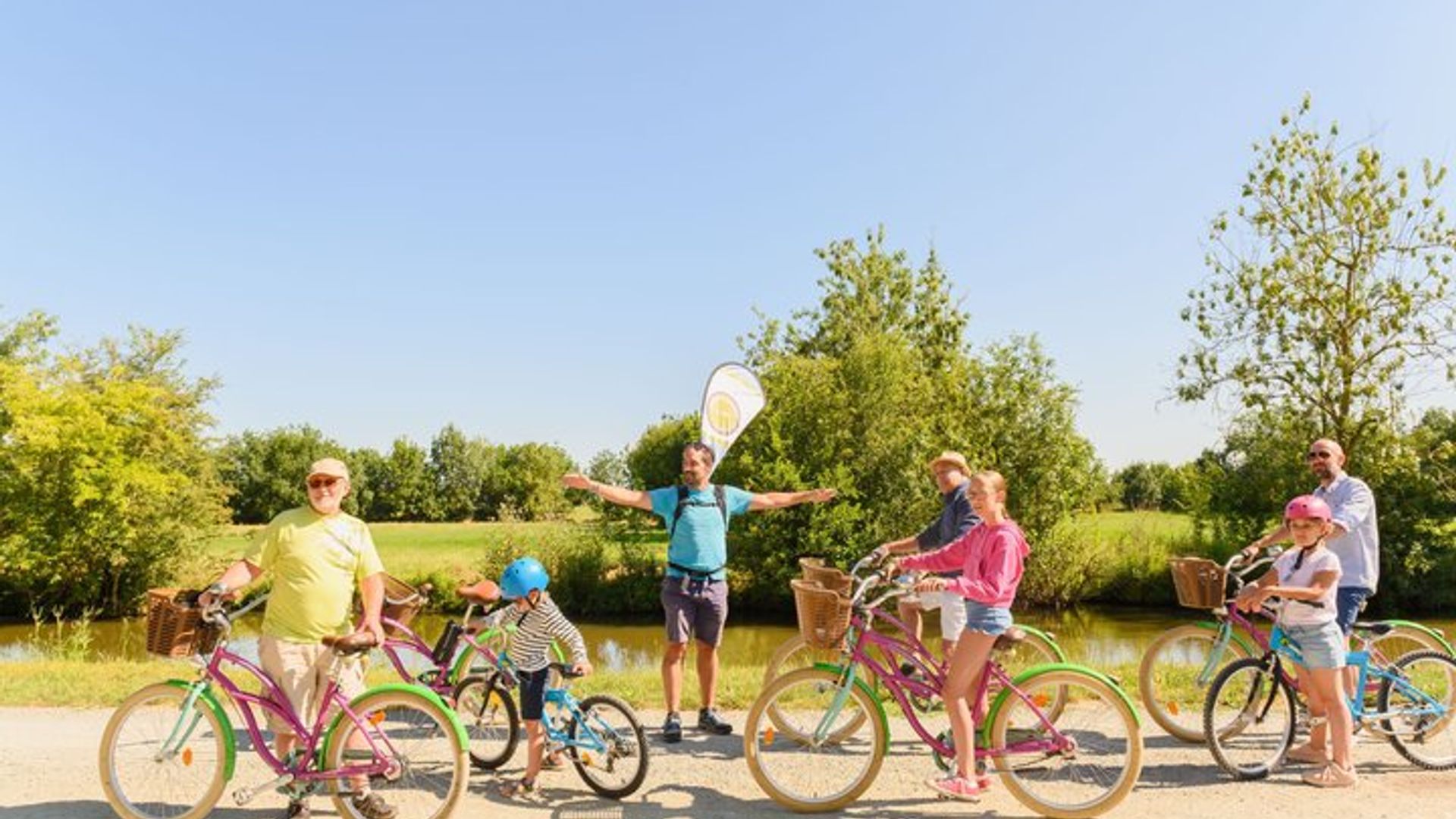 Escapada en bicicleta por la Venecia verde