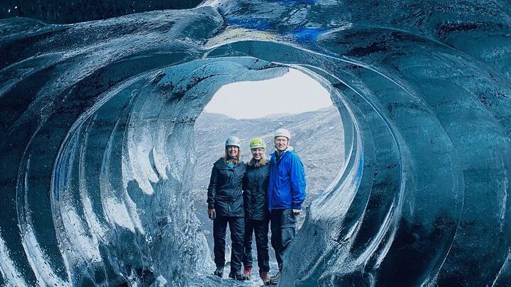 Ice Cave by Katla Volcano Super Jeep Tour from Vik