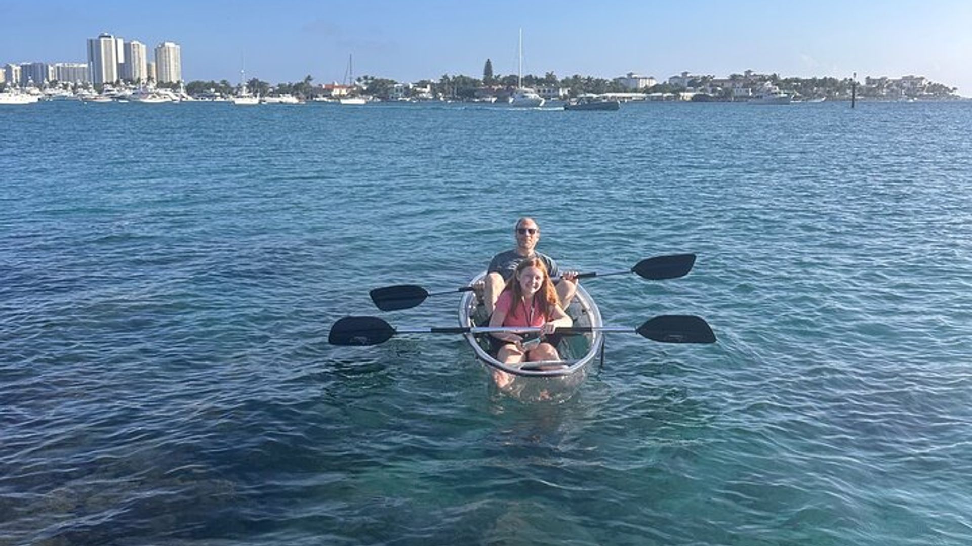 Riviera Beach nach Peanut Island Clear Kayak Tour