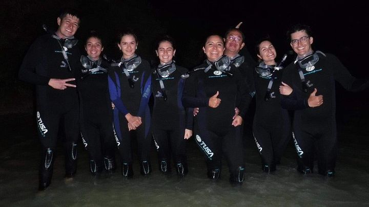 Small-Group Snorkeling at Holbox Island Bioluminescence