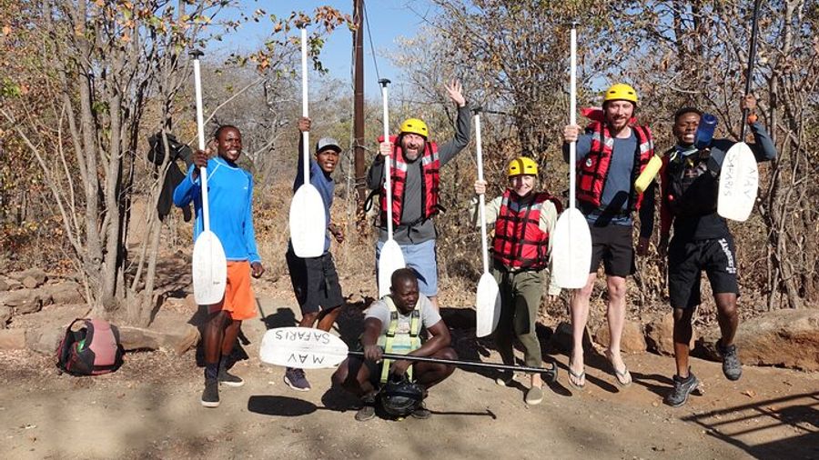 Half Day Zambezi River White Water Rafting