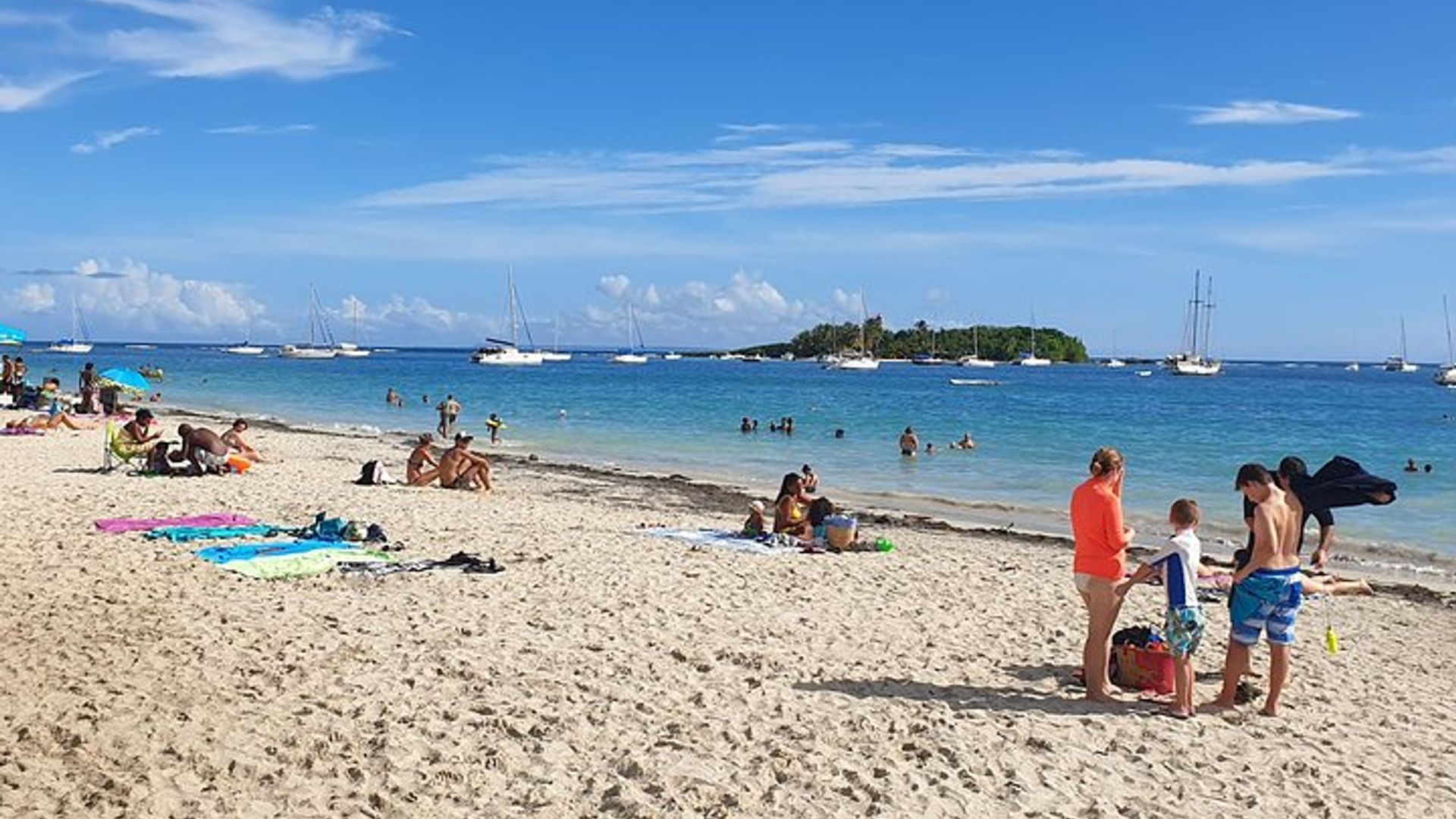 Zwischenstopp der Kreuzfahrt - Plage du Gosier Hin- und Rückfahrt