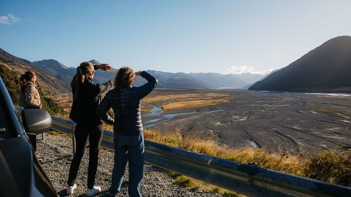 Arthur's Pass with TranzAlpine Train from Christchurch