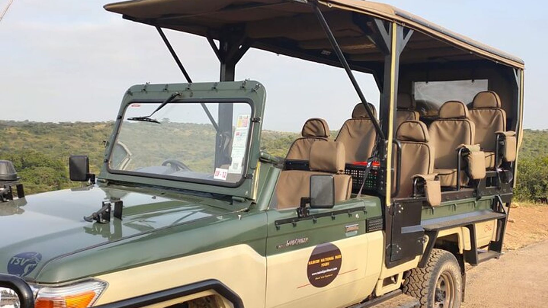 Half-Day Private Tour in Open Jeep at Nairobi Park