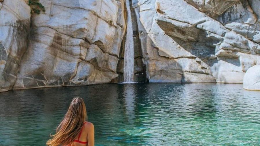 Los Cabos: Hiking at the Fox Canyon with Waterfall