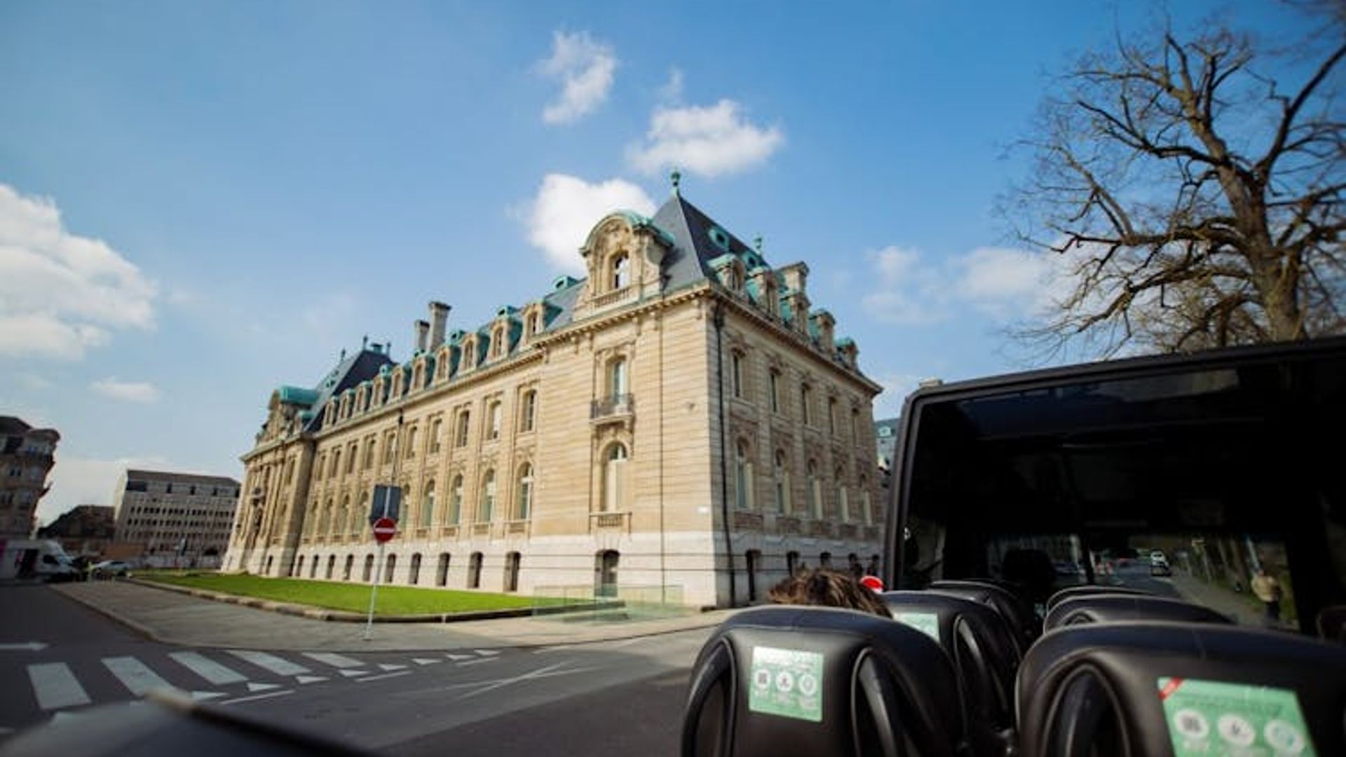 Luxembourg City sightseeing bus tour with audio guide