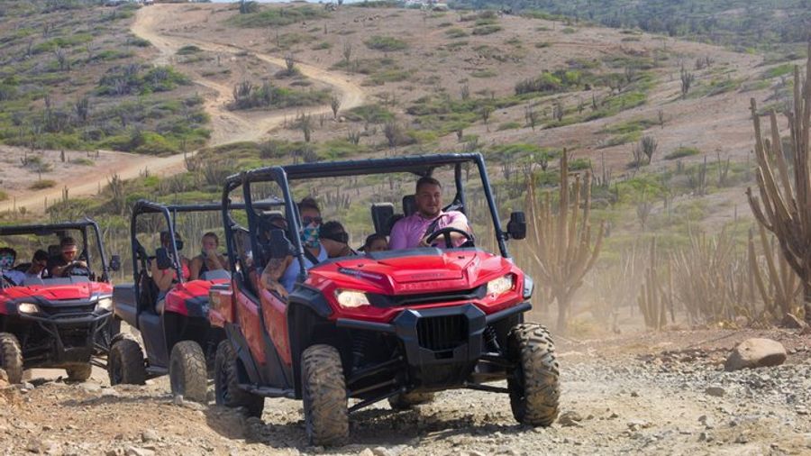 Aruba Secret Beach & Cave Pool ATV/UTV Adventure