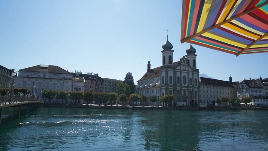 The heart of Lucerne with the Etuktuk