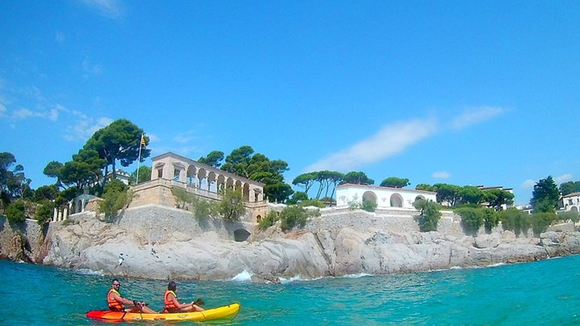 Kayak and Snorkel Adventure from Playa de Aro