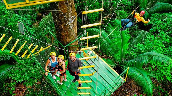 Costa Rica Santa Cruz Family Zipline Canopy Experience