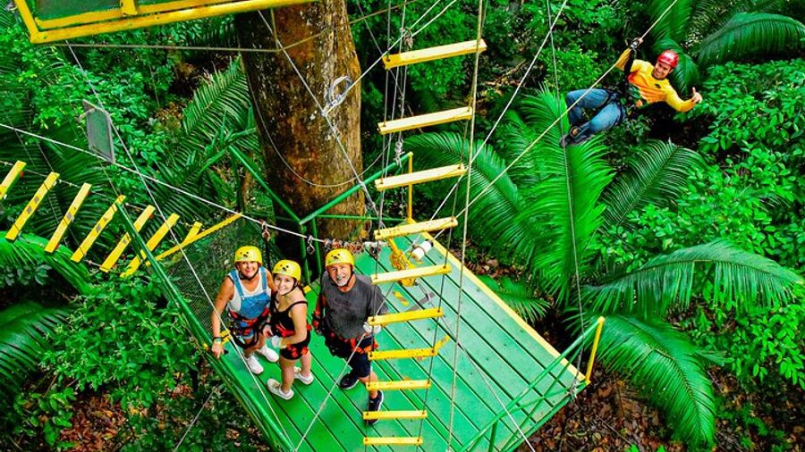 Costa Rica Santa Cruz Family Zipline Canopy Experience