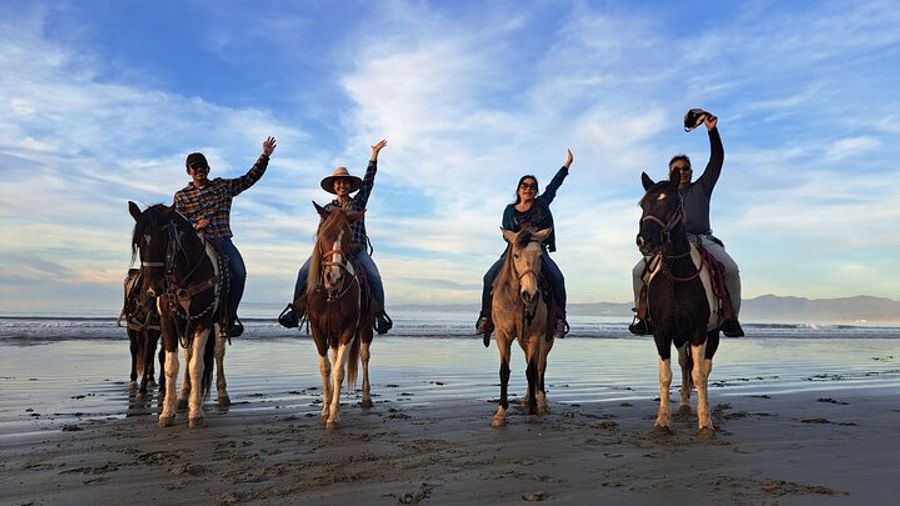 Ensenada Small-Group Horseback Riding on the Beach Tour