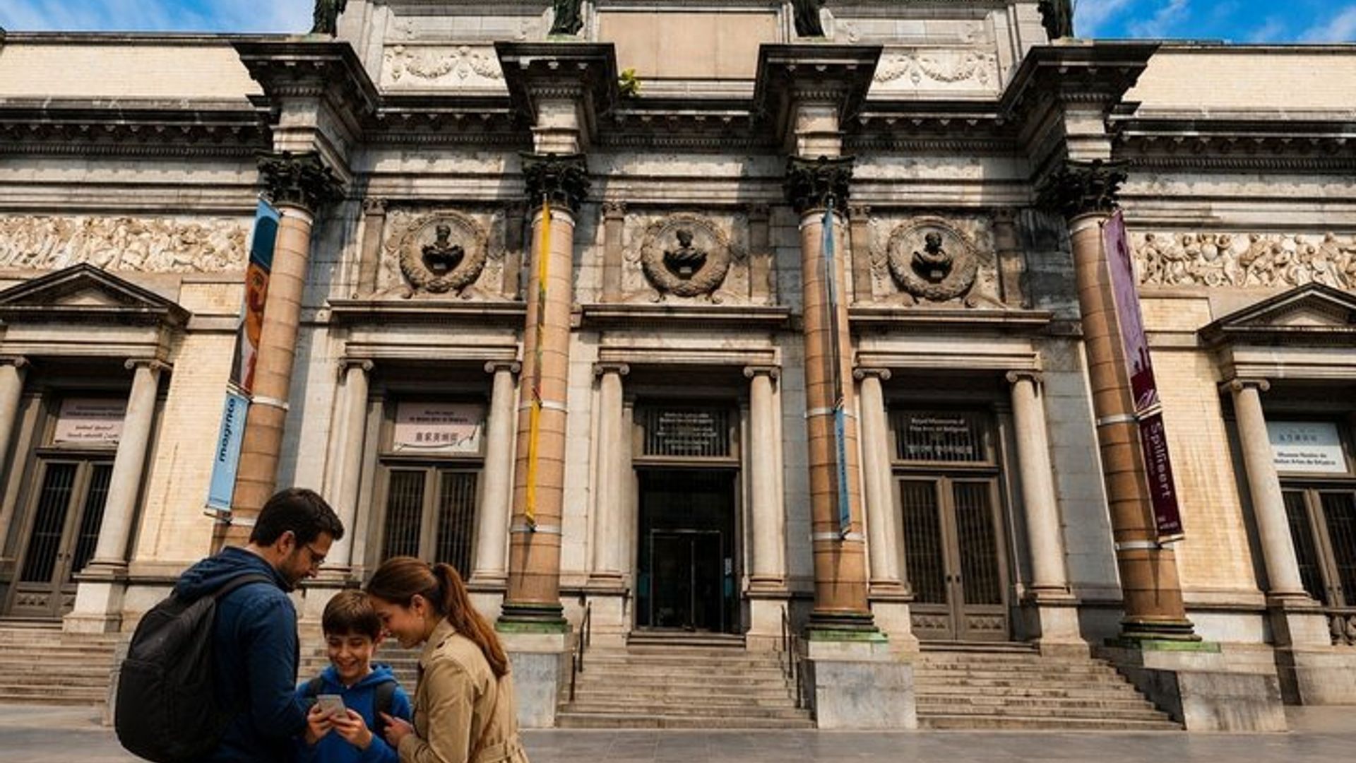 Bruselas búsqueda del tesoro & tour a pie autoguiado