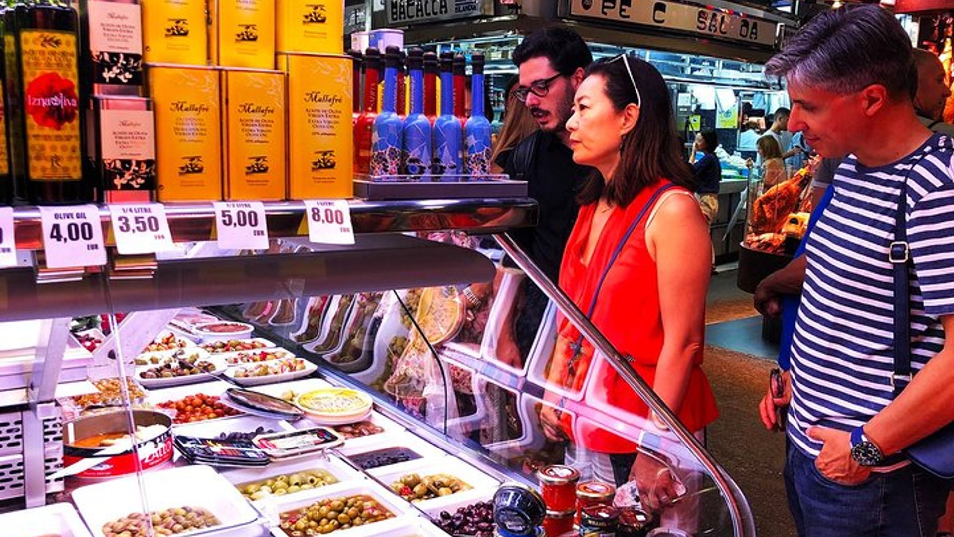 Barcelona Food Tour at Boqueria, El Call, and Gothic Quarter