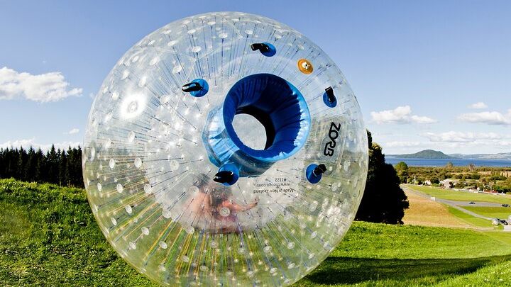 Rotorua Small-Group Zorb Inflatable Ball Ride