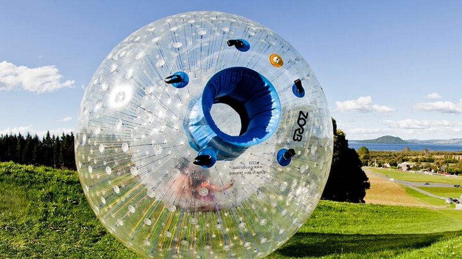 Rotorua Small-Group Zorb Inflatable Ball Ride