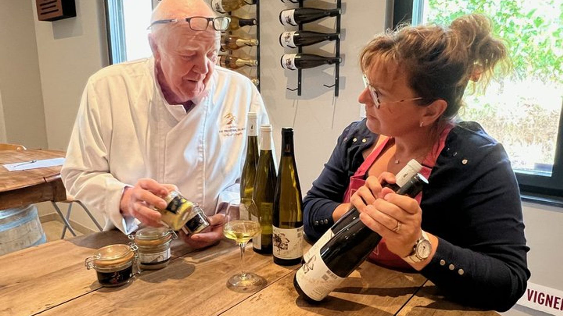 Wagen Sie die Kombination von Foie Gras und Bio-Weinen aus dem Elsass.