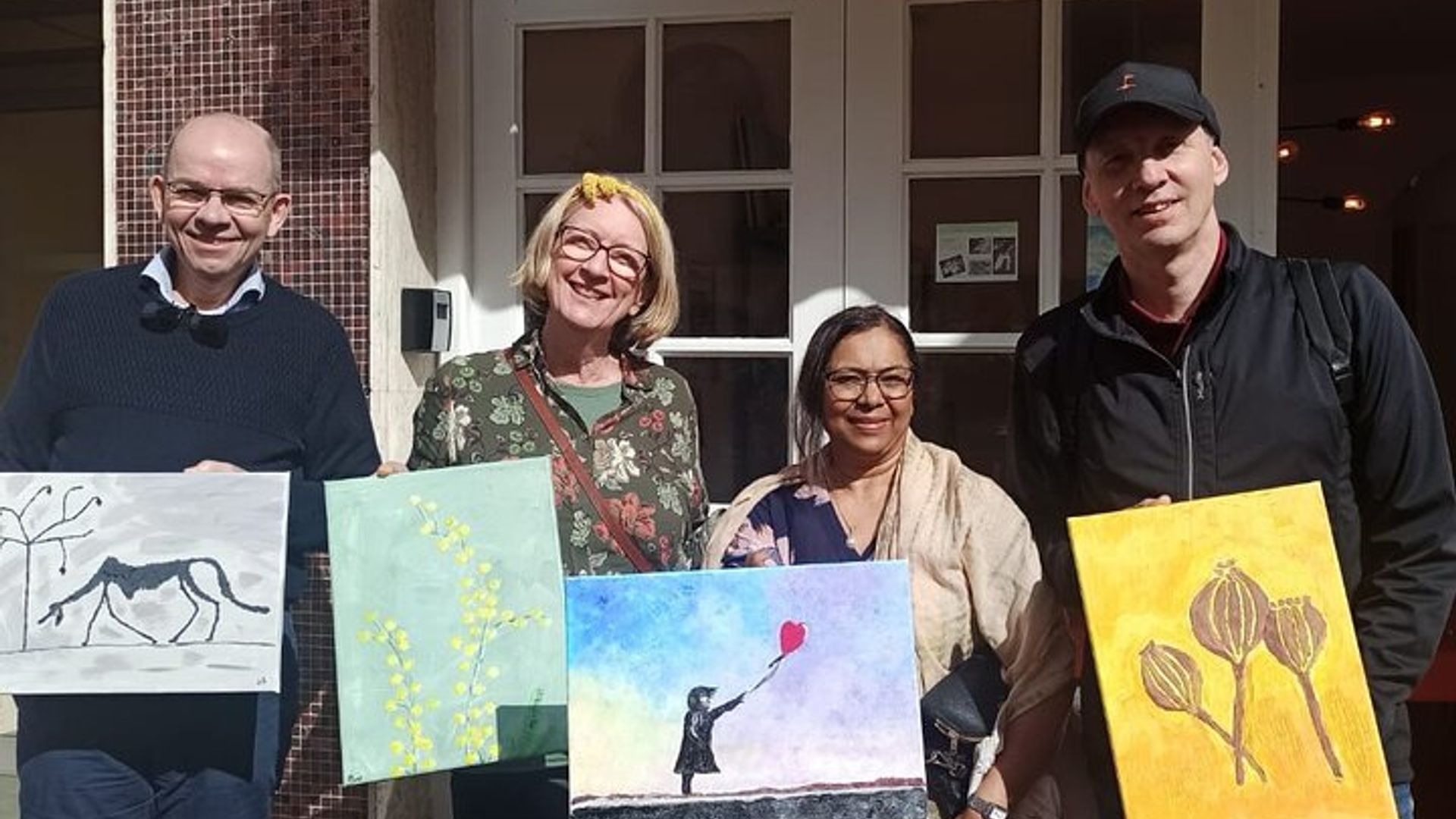 2 heures Activité privée de peinture à Vallauris Artist Studio